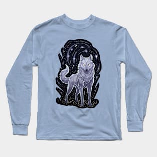 Night Wolf Long Sleeve T-Shirt